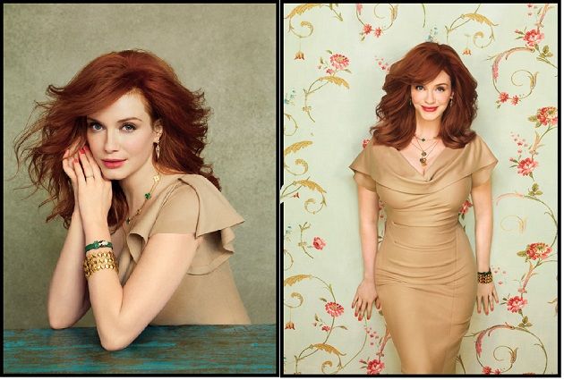 Christina Hendricks Covers Lucky Magazine Classy Outfit Ideas What To Wear Shopping Tips 7898