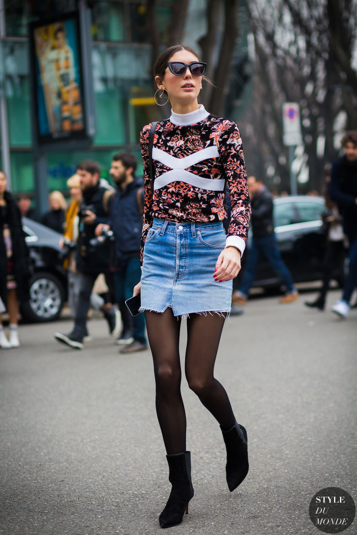 Denim Skirt Outfits: 10 Ways To Wear The Look Now | Page 4 of 11 ...
