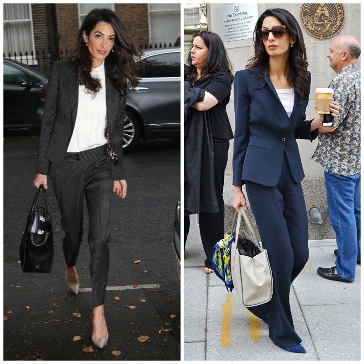What to wear to work Amal Clooney style