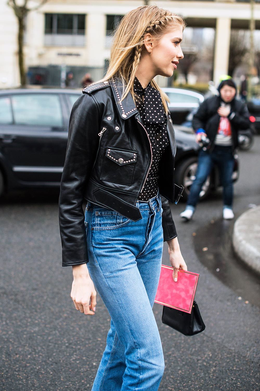 10 Ways To Wear A Leather Moto Jacket For Every Occasion | Page 4 of 10 ...